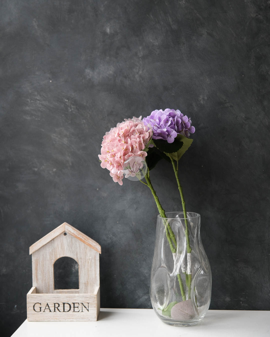 Real Touch Hydrangea Spray XH9958