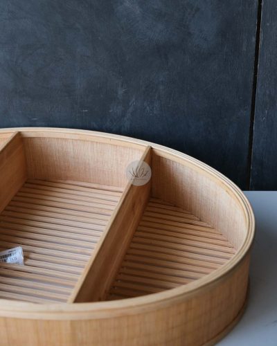 Oval Bamboo Lantern BCS848 - Image 2