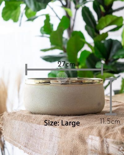 Oval Gold Vases HY17312-87 (set of 2) - Image 4