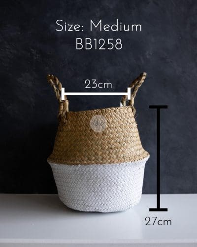 Grass Basket (Natural White) BB1257/1258/1259 - Image 4