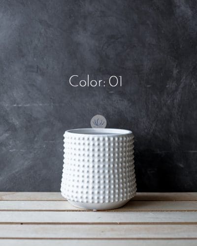 Round Ceramic Vase LWV421 - Image 5