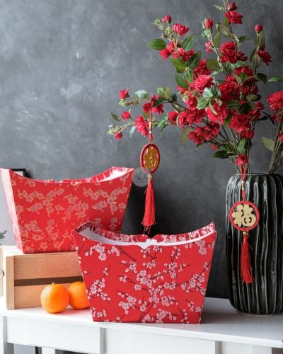 Card Board Box with Cloth BGB1633/1634