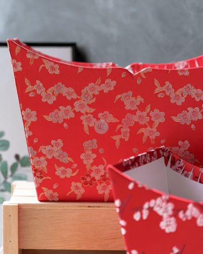 Card Board Box with Cloth BGB1633/1634 - Image 2