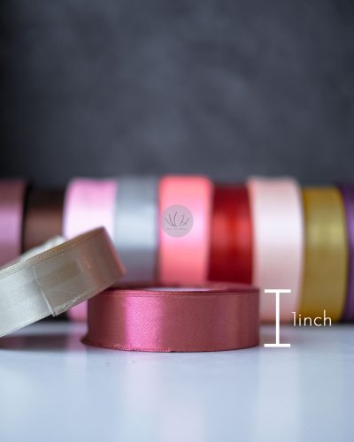 1 inch Satin Ribbon (25 yard/ roll) DD0007 - Image 3