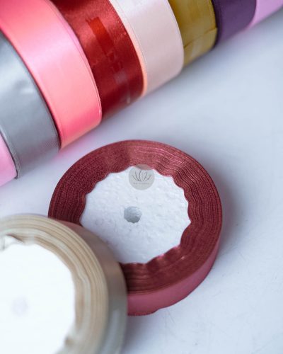 1 inch Satin Ribbon (25 yard/ roll) DD0007 - Image 2