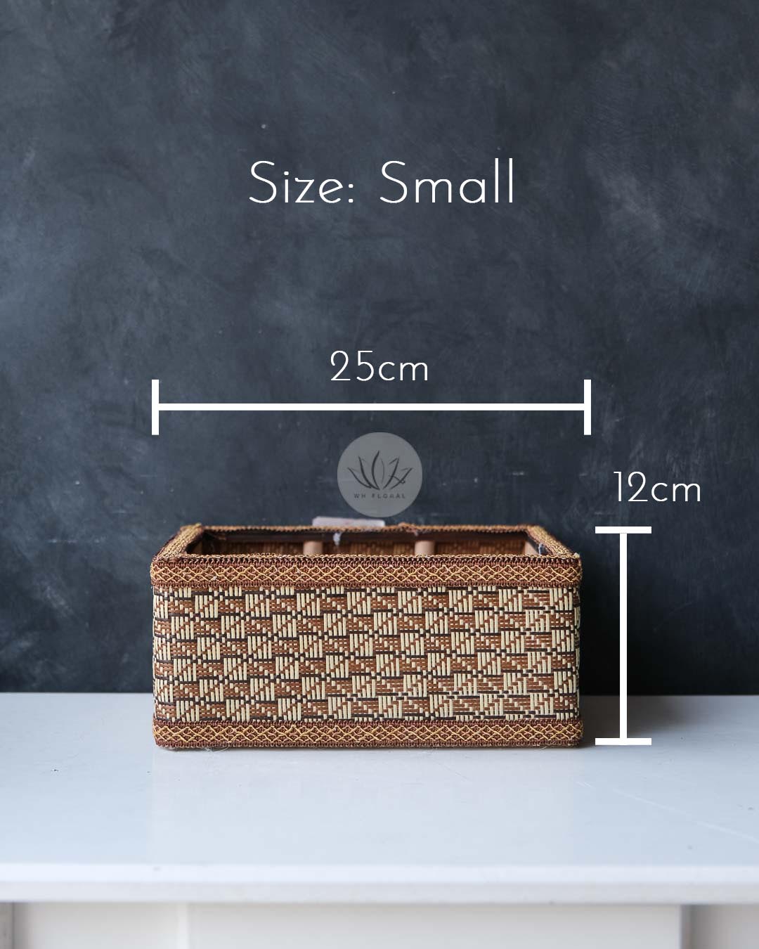 Rectangular Straw Mat Basket BB4559-158 - Image 5